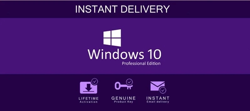 windows 10 pro key instant